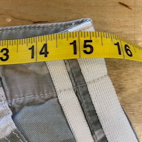 Mother Denim Shaker Chop Crop Fray Pant in Desert Print Size 29 $218 - Picture 11 of 13